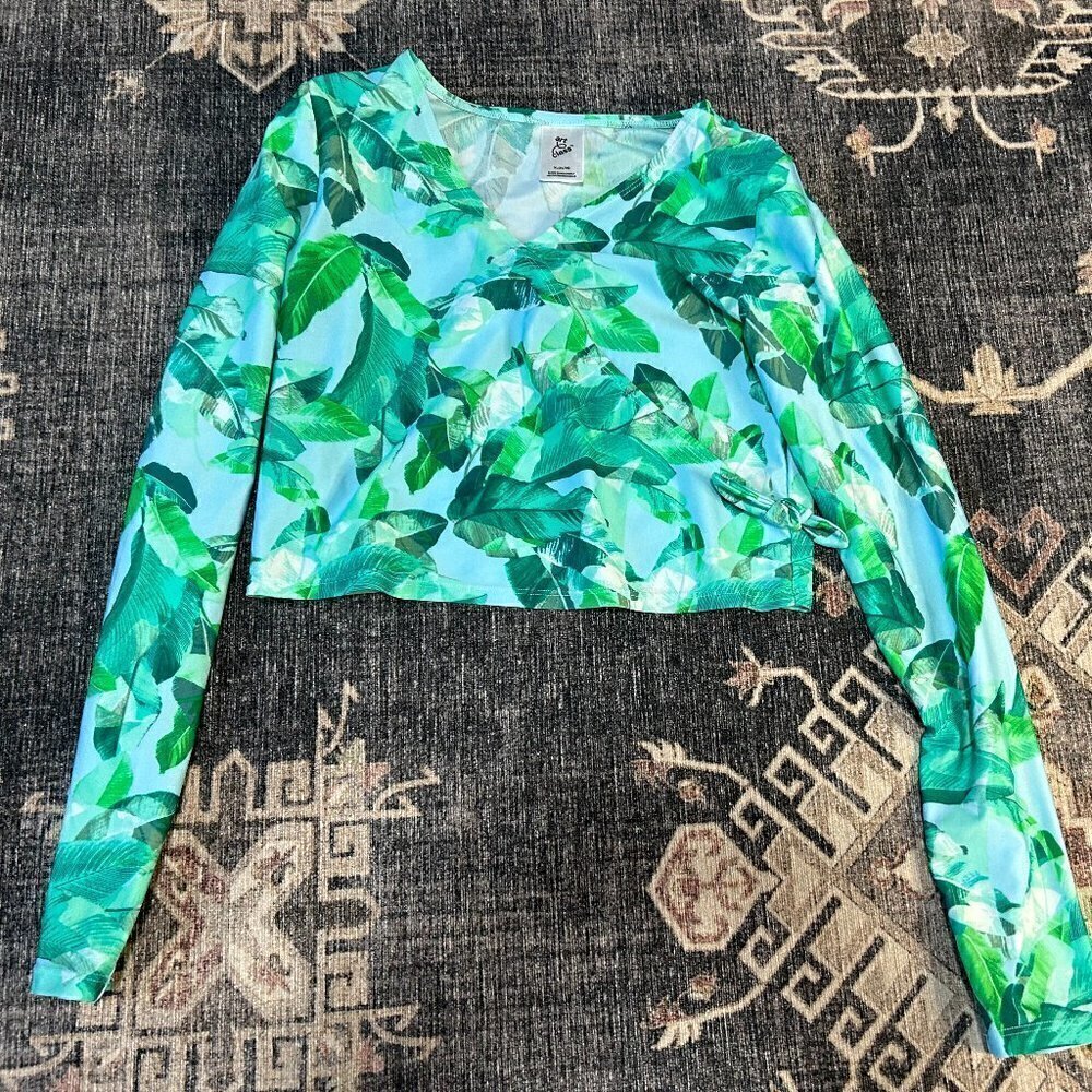 art class Girls Long Sleeve Swim Top Siz XL (14/16)
